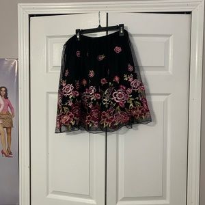 city studio floral skirt